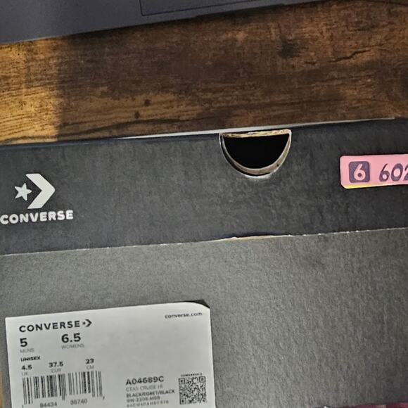 Converse CTAS Platform Cruise Hi Tops Brand New Women's 6.5  Black A04689C NWT - Picture 9 of 9